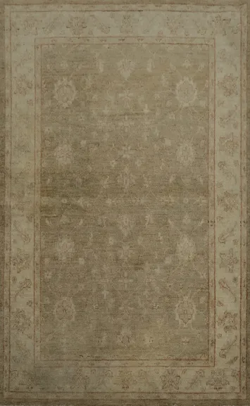 Sophisticated Peshawar Oriental Rug 4x6 with Delicate Patterns