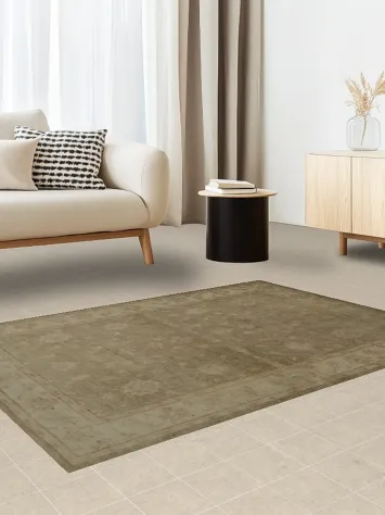 Sophisticated Peshawar Oriental Rug 4x6 with Delicate Patterns