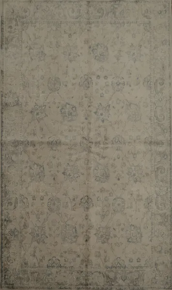 Timeless Tabriz Turkish Rug 5x7 with Floral Design for Homes