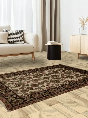 Classic Agra Oriental Rug 4x6 Enhancing Any Interior Decor