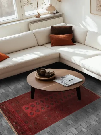 Luxurious Balouch Oriental Rug 3x6 Warmth to Any Room Decor