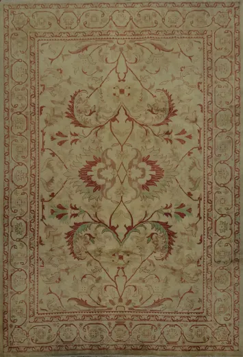 Timeless Chobi Peshawar Area Rug 8x10 with Symmetrical Design