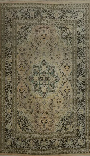 Vintage Kashmir Oriental Large Rug 12x18 Timeless Decor Styles