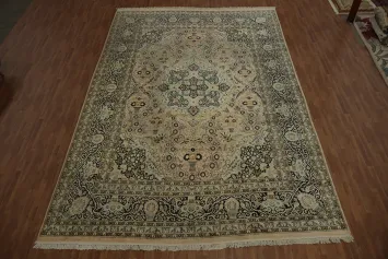 Vintage Kashmir Oriental Large Rug 12x18 Timeless Decor Styles