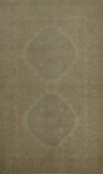 Earthy Design Khotan Oriental Rug 4x6 for Classic Ambiance