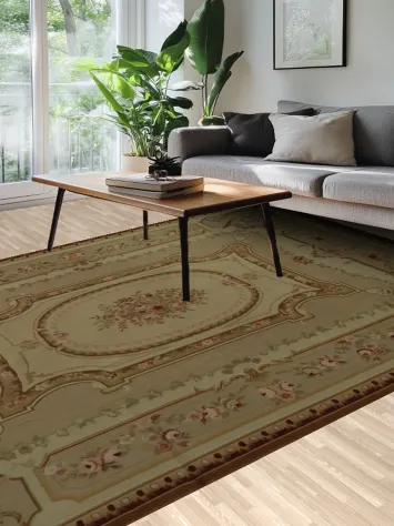 Floral Tapestries Oriental Rug 9x12 for Classic Living Spaces