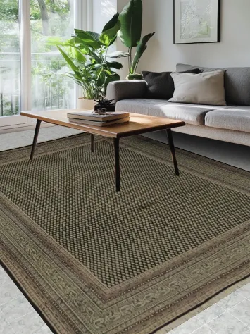 Elegant Botemir Area Rug 8x11 Traditional Design for Any Room