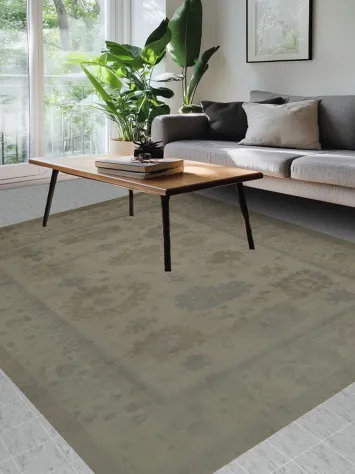 Luxurious Oushak Area Rug 8x10 Brings Warmth to Any Space