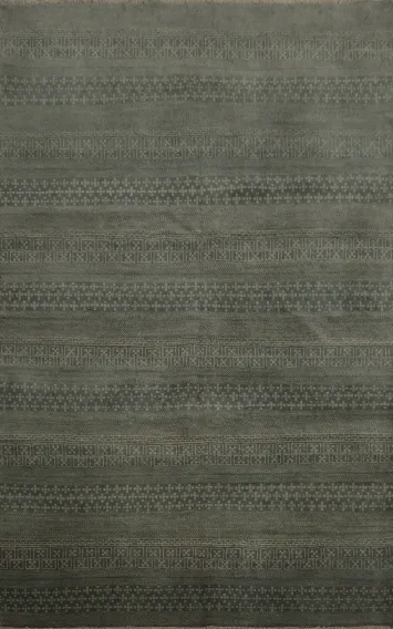 Chic Contemporary Rug 5x7 Intriguing Geometric Accents