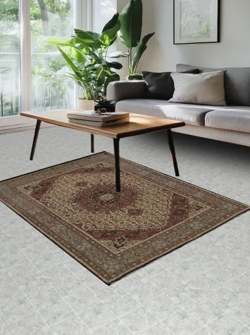 Exquisite Tabriz Oriental Rug 5x7 Adding a Classic Touch