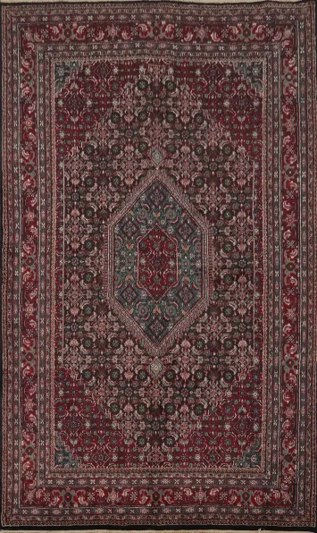 Elegant Tabriz-Mahi Area Rug 6x9 Perfect for Living Rooms