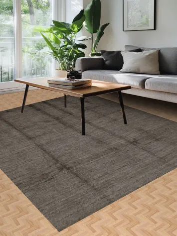 Luxurious Gray Gabbeh Area Rug 8x10 for a Cozy Atmosphere