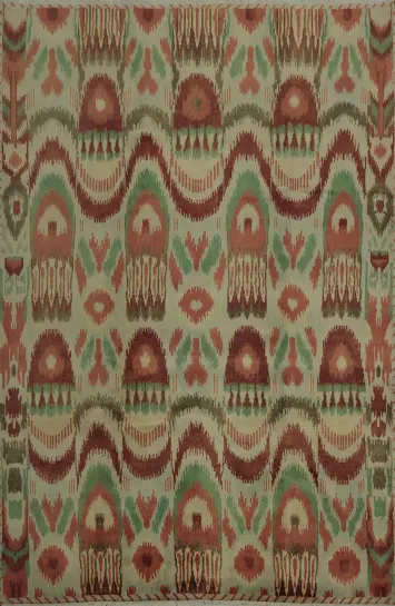 Bold Motifs Gabbeh Oriental Area Rug 8x10 for Modern Homes