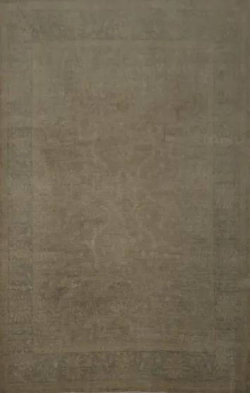 Soft Ziegler Oriental Area Rug 9x12 with Ornate Design