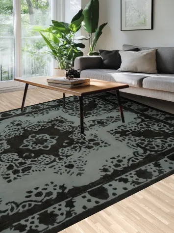 Floral Tabriz Persian Area Rug 9x12 for a Stylish Living Space