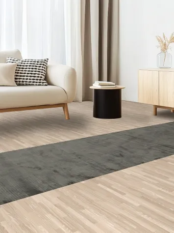 Gray Contemporary Runner Rug 3x18 Chic Home Decor Touch