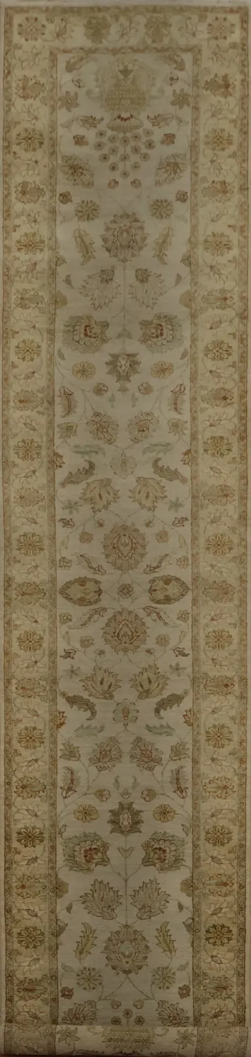 Floral Peshawar Runner Rug 3x14 for Seamless Home Decor