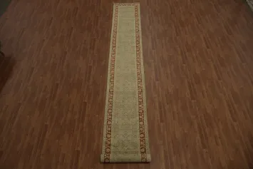 Floral Peshawar Runner Rug 3x20 Ideal for Elegant Hallways