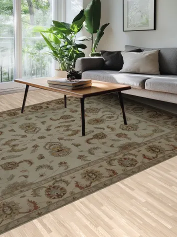 Classic Elegance with Ornate Peshawar Large Area Rug 9x12