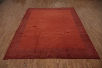 Contemporary Gabbeh Large Area Rug 9x12 with Minimalist Design