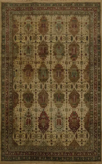 Classic Tabriz Persian Area Rug 9x12 for Elegant Living Spaces