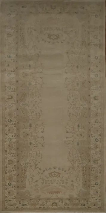 Antique-Inspired Egyptian Neutral Palace Rug 8x20