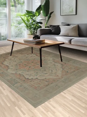 Timeless Elegance Ornate Ziegler Oriental Area Rug 7x10