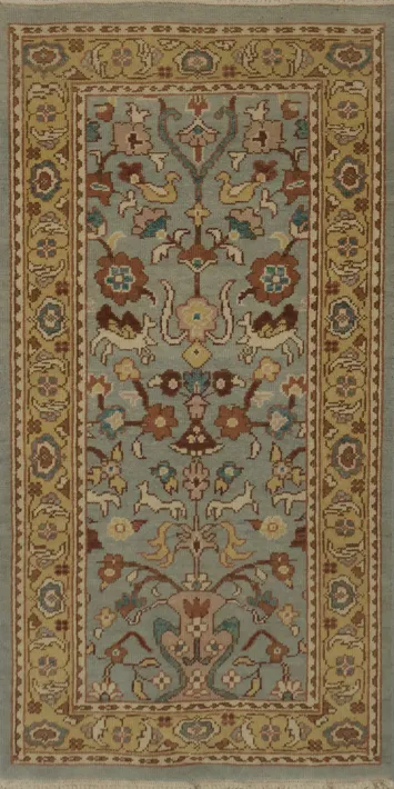 Ziegler Antique Look Rug 2x4 in Subtle Hues and Detailed Designs