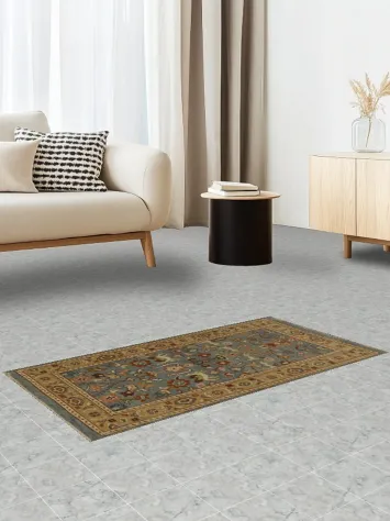 Elegant Ziegler Oriental Rug 2x4 with Rich Detail and Color