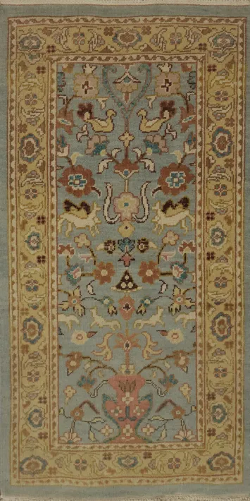 Antique Look Ziegler Oriental Rug 2x4 with Elegant Detailing
