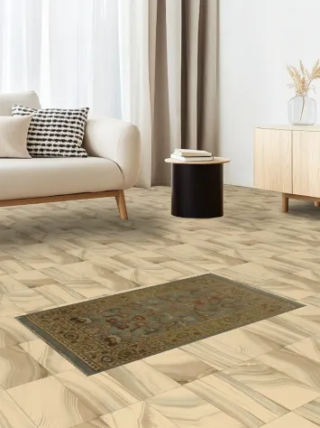 Classic Ziegler Antique Look Rug 2x3 with Rich Floral Motifs