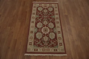 Traditional Style Rug with Sophisticated Floral Artwork 2x4