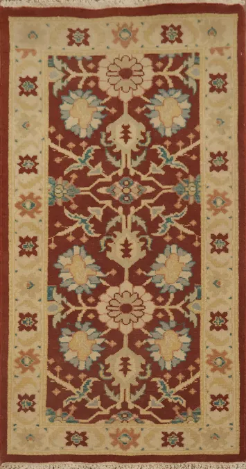 Handcrafted Ornate Rug - Add Warmth to Any Space 2x4