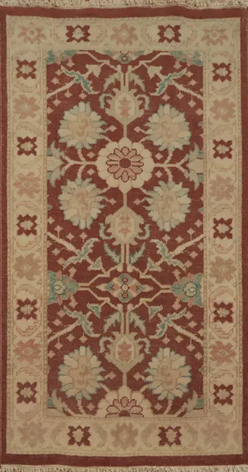 Elegant Vintage Floral Rug with Intricate Patterns and Rich Hues 2x4