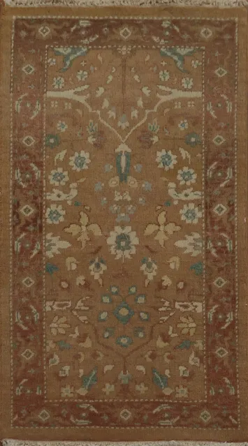 Warm and Rustic Floral Rug for Elegant Interiors 2x4