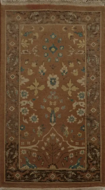 Luxurious Brown Egyptian Zigler Foyer Rug 2x3