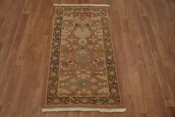 Traditional Vintage Rug with Antique Charm and Warm Hues 2x4