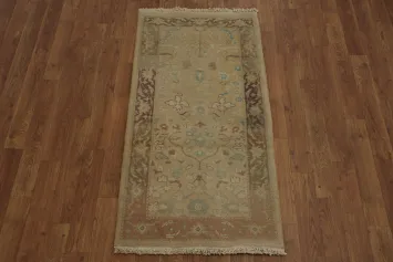 Antique Look Muted Ziegler Egyptian Accent Rug 2x4