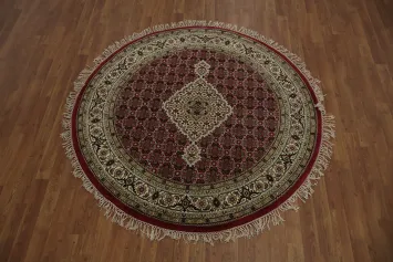 Elegant Round Oriental Rug 5x5