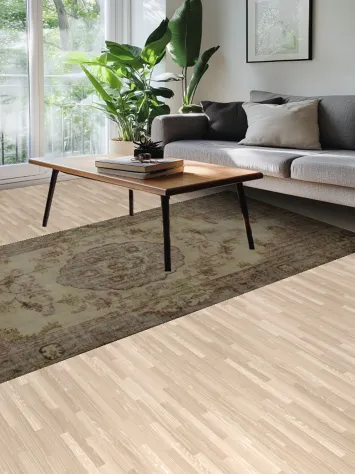 Exquisite vintage Distressed Turkish Area Rug 6x10