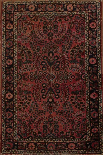 Antique Sarouk Persian Rug 3x4