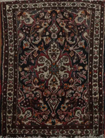 Hamedan Persian Rug 2x3