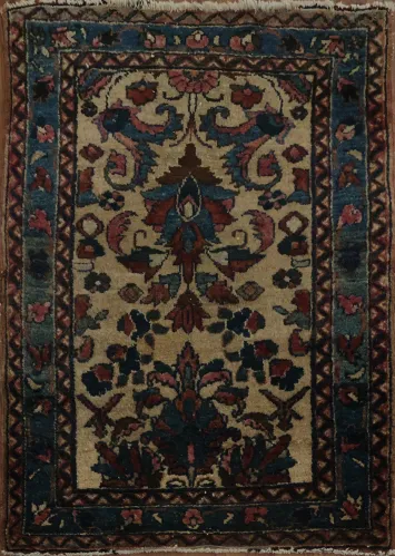 Antique Lilian Persian Foyer Rug 2x3