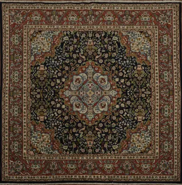 Bokhara Persian Area Rug 6x6