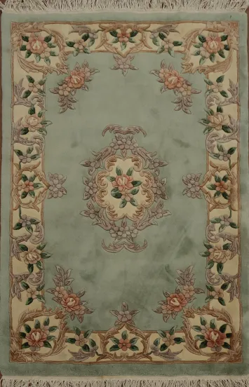 Art Deco Chinese Rug 4x6