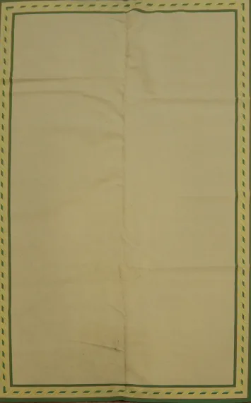 Simple Elegance: Beige Aubusson Oriental Large Rug 10x15