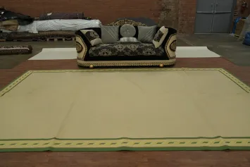 Simple Elegance: Beige Aubusson Oriental Large Rug 10x15