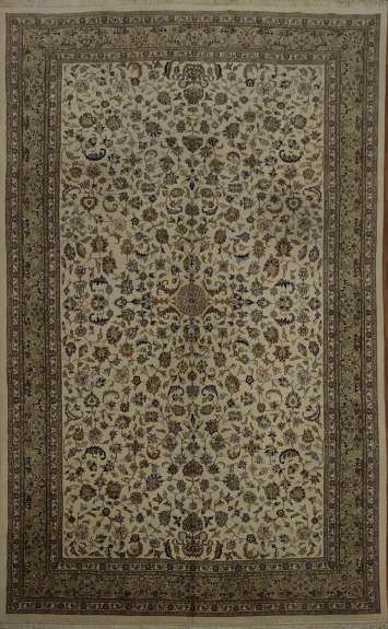 Kashan Oriental Large Rug 9x15