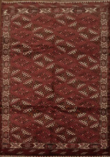 Turkoman Bokhara Persian Area Rug 7x10