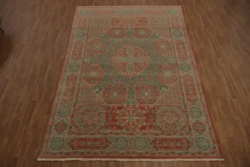 Oushak Oriental Area Rug 9x13 Vegetable Dye